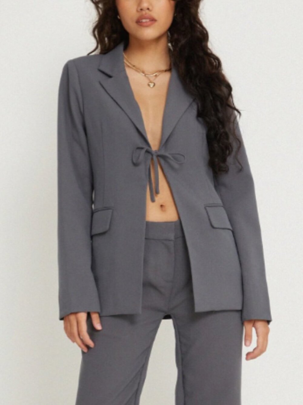 Mason Blazer in Slate Grey